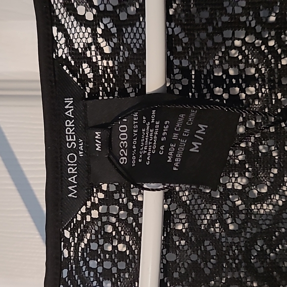 Mario Serrani lace top/bathing suit cover up - Picture 2 of 4